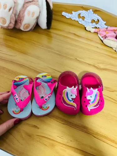 Sapatinhos para bebê.