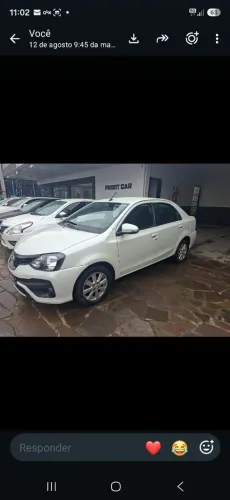 Toyota Etios X Plus Sedan 1.5 Flex 16V 4P Aut. 2020