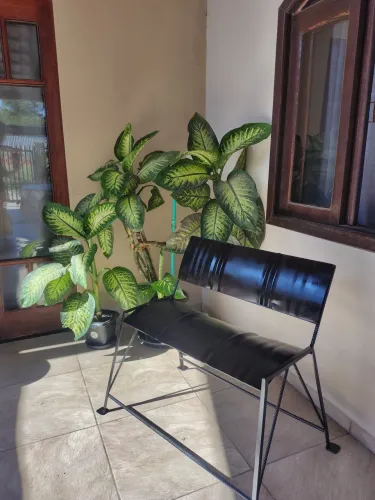 Namoradeira banco dois lugares artesanal