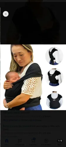 Sling para Bebê - Carregador de Bebê