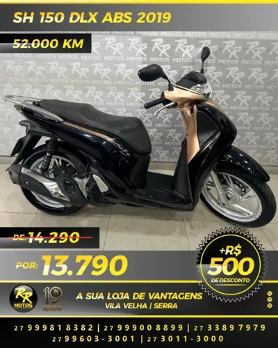 Moto Honda SH 150 DLX ABS 2019