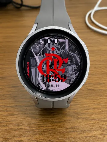 Galaxy Watch 5 Pro Samsung - Excelente estado - Com NF da compra.