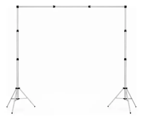 Suporte Fundo Infinito Studio Fotográfico com Presilhas 3x2