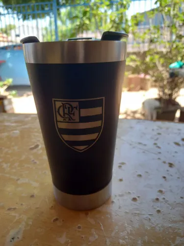 Copo stanley personalizado do flamengo