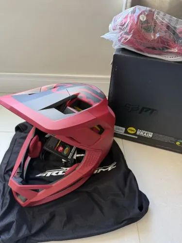 Capacete Fox Proframe MTB Enduro Downhill Tam M Ventilado Original