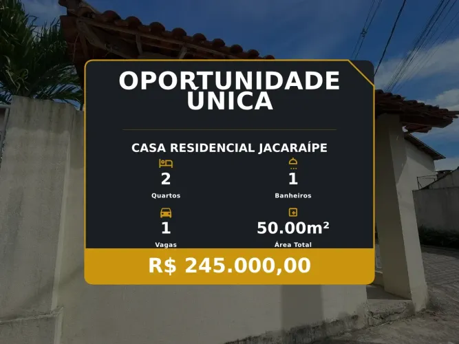 Residencial Jacaraípe: sua chance de morar em uma linda casa em condomínio!