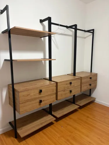 Armário Modulado Closet Industrial 6 Gavetas NOVO - 3 meses de uso