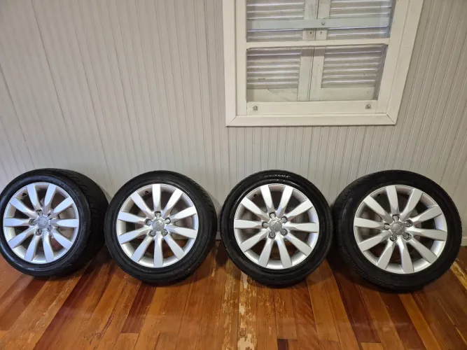 Rodas Audi A4 aro 17 com pneus