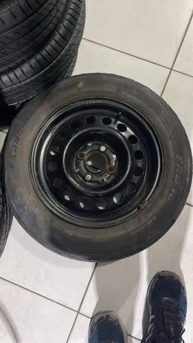 Estepe aro 14 GM e Volks por apenas R$250 com pneu meia vida