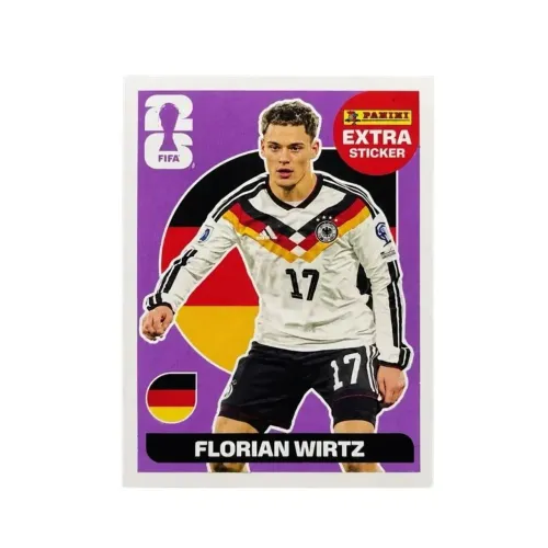 Figurinha legend Wirtz regular/roxa