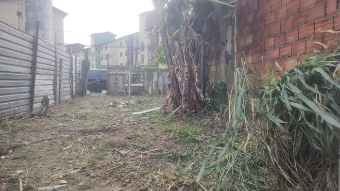 Terreno com casinha simples pra reformar 