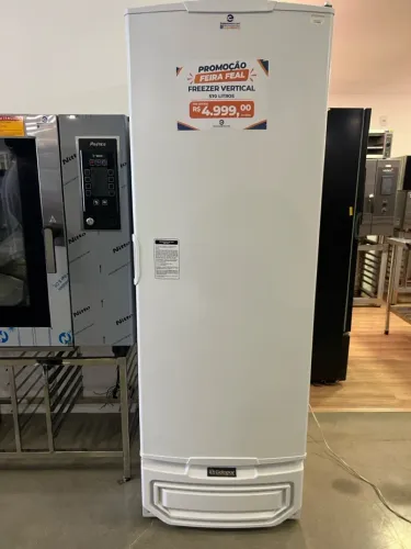 Freezer vertical 575L dupla função Gelopar - pronta entrega 