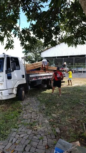 Frete caminhão 3/4 e toco carroceria aberta