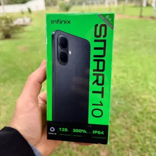 Celular Infinix Smart10 64GB 3GB RAM Smartphone novo lacrado com garantia