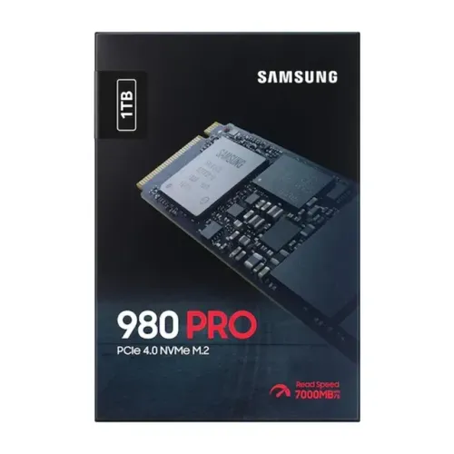 SSD Samsung 980 PRO 1TB M.2 NVMe PCIe 4.0 (Até 7.000 MB/s) - PC / PS5