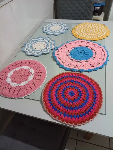 Kit fortinhos crochê
