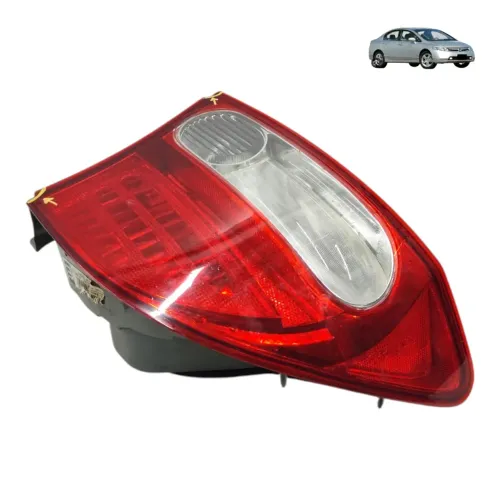 Lanterna Esquerda Carroceria Honda Civic 2007 2008 Detalhe Esquerdo/motorista
