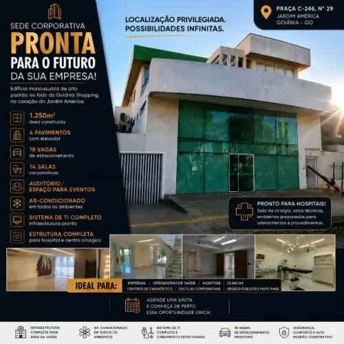 Predio comercial no vaca brava para clinicas em geral