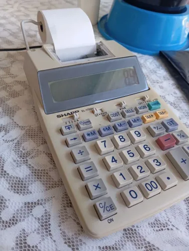 Calculadora impressora Sharp