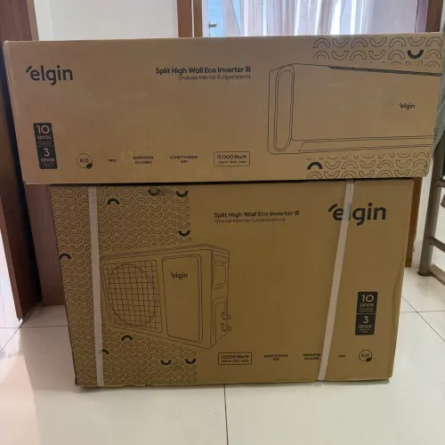 Ar Condicionado Split Elgin Eco Inverter Wi-Fi 12000 BTUs Frio 220V Lacrado Nota Fiscal
