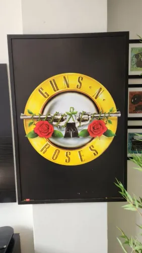 Quadro decorativo vintage Guns N Roses