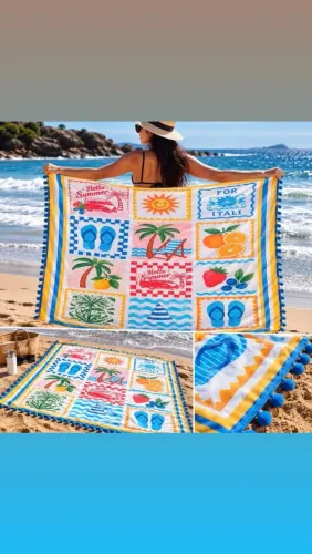 Canga para praia