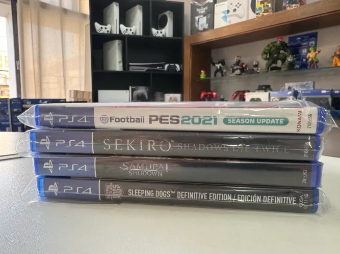 Jogos PS4 preços na legenda (LOJA FÍSICA)