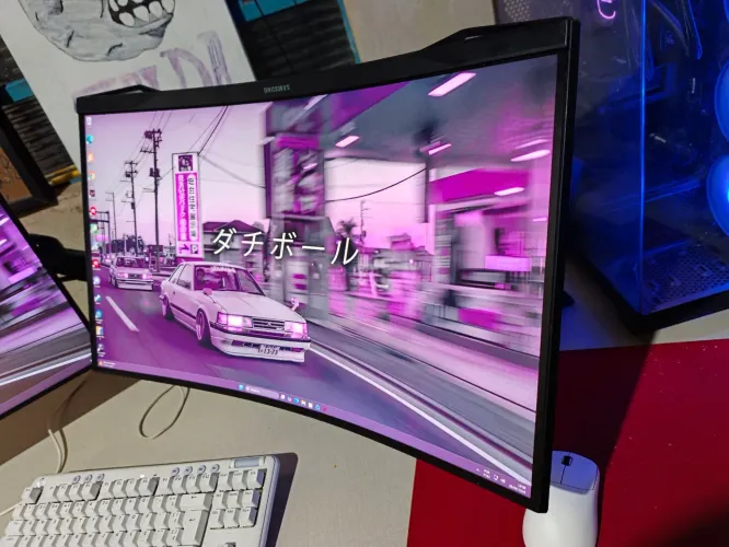 Monitor Gamer Samsung Odyssey G7 27? QHD 240Hz 1ms Curvo