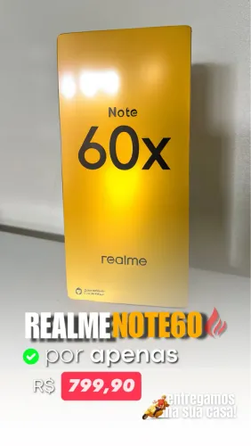 REALME NOTE 60 128/4 R$*799*