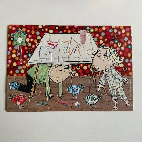 Quebra-Cabeça Charlie e Lola 30 Peças