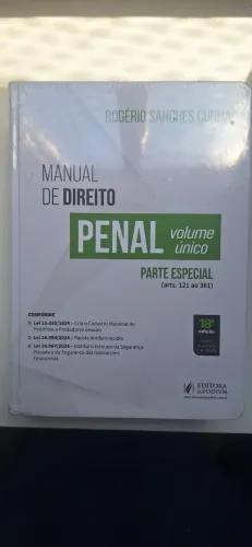 Manual de Direito Penal - Parte especial - Rogério Sanches Conha - 18ª ed (2025) - LACRADO