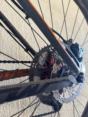 Bicicleta passo cartão