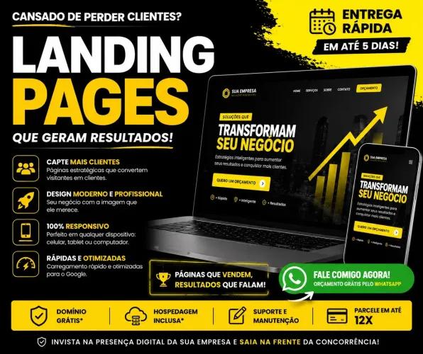 Landing Pages Profissionais Que Geram Clientes
