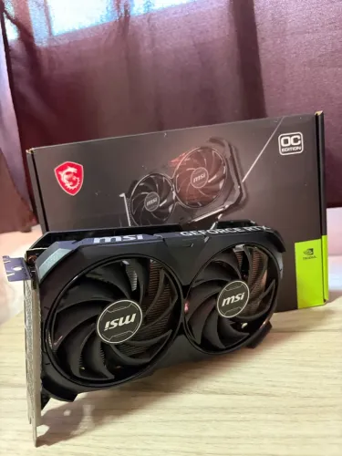 RTX 4060 Ti MSI 8GB Na Garantia - Completa c/ NF, Caixa e Garantia de Fábrica