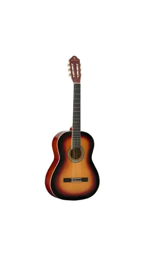 Violão Harmonics Gna-111 Acústico Nylon Sunburst Destro Linden 