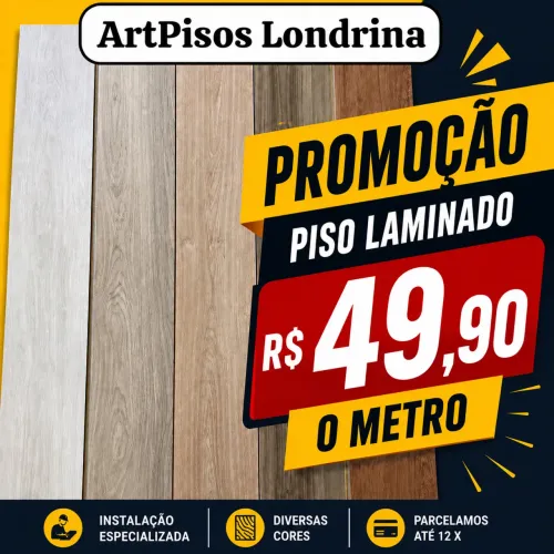 Promoção Piso Laminado