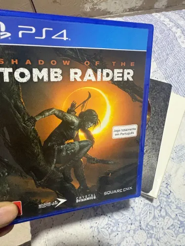 Jogo de Ps4 Tomb Raider edição steelbox