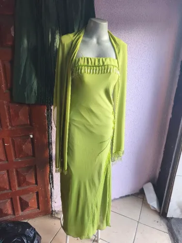 Vestido festa vintage lindo pedraria
