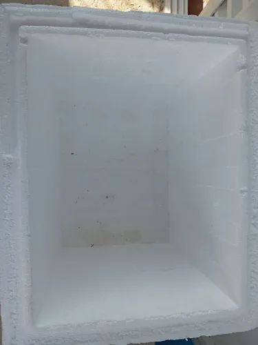 Caixa termica de isopor forro duplo 44 litros