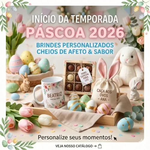 Caneca Alfabeto Páscoa 2026