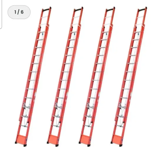 ESCADA DE FIBRA PROFISSIONAL 7,20M - 23 DEGRAUS TIPO D