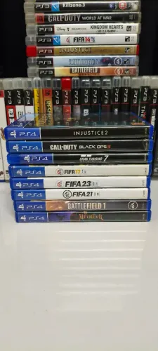 Lote de jogos PS4, Leia a descrição.