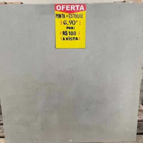 PONTA de ESTOQUE - PISO 76x76cm - 6,90M² POR: R$100