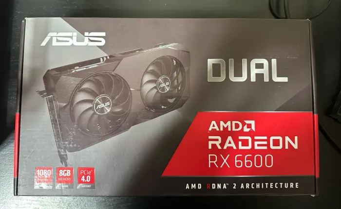 Placa de Vídeo RX6600 