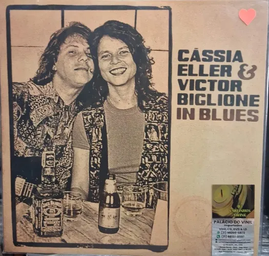 LP CÁSSIA ELLER & VICTOR BIGLIONE LACRADO - IN BLUES