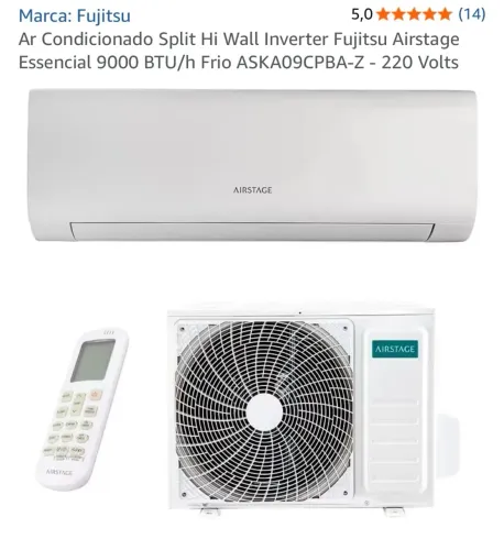 Ar condicionado Fujitsu