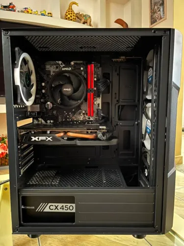 PC Gamer RX 470 4GB | 16GB RAM DDR4 | Ryzen 3 4100 | SSD NVMe + HD
