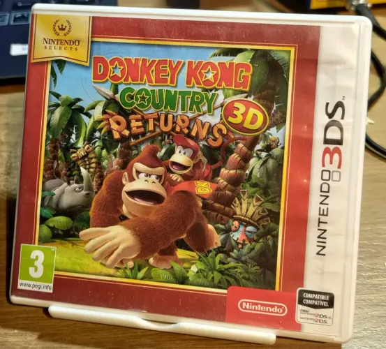 Donkey Kong Country Returns 3D Nintendo 3DS Original Europeu