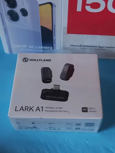 Microfone hollyland lark A1 lacrado novo 