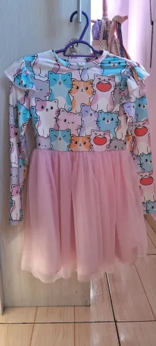 Vestido infantil - tamanho 10